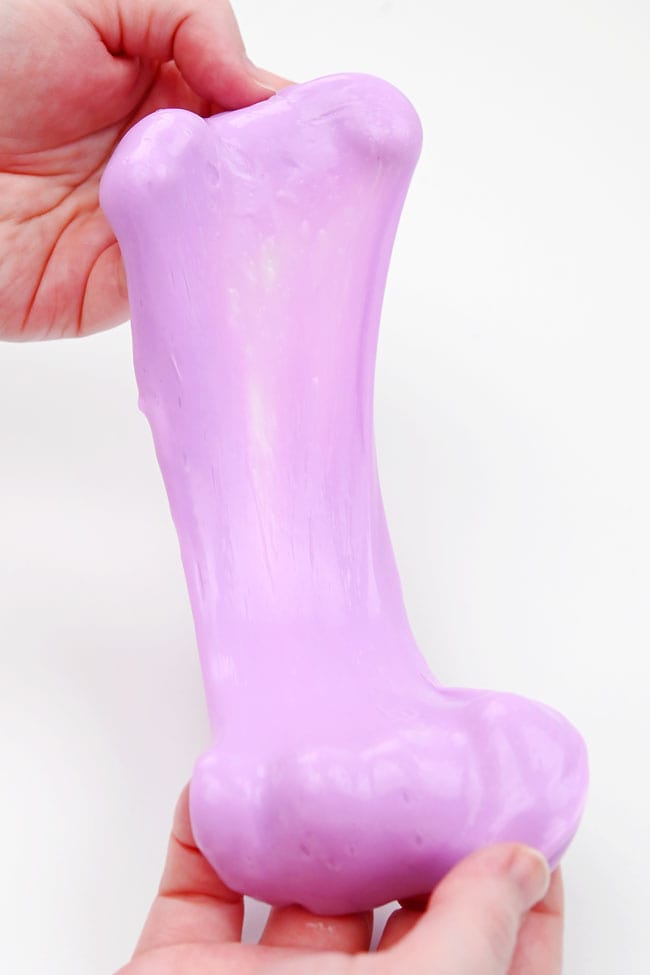 Fixed slime that is soft and stretchy