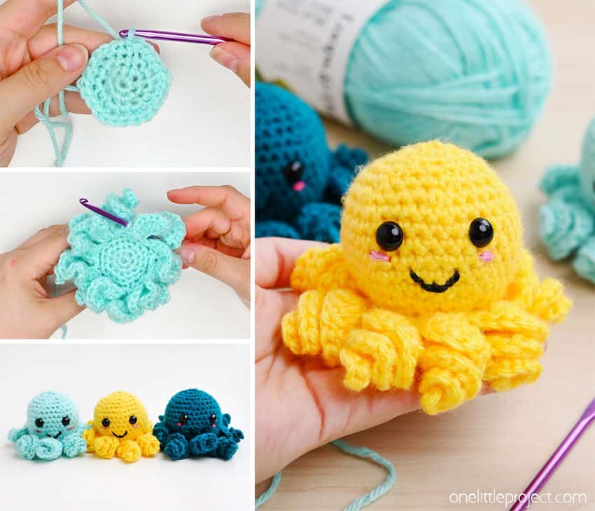 How to Crochet an Octopus DIY crochet octopus pattern