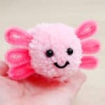 How to Make an Axolotl with Yarn