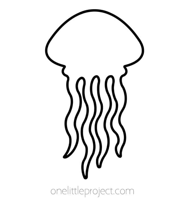 Animal Shapes Animal shapes - jellyfish