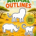 Outline Animal Drawings