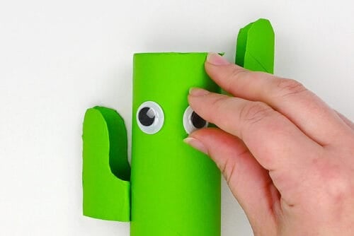 Toilet Paper Roll Cactus