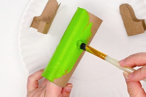 Toilet Paper Roll Cactus