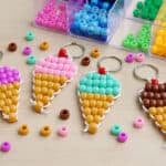 Pony Bead Crafts Ice Cream Cone