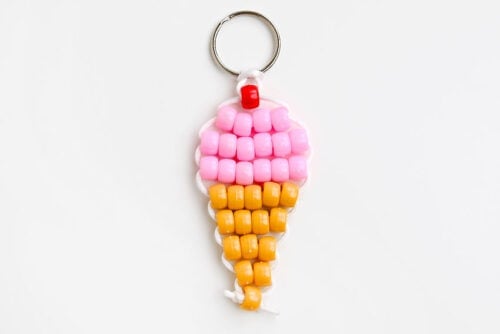 Pony Bead Ice Cream Cone