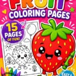 Printable Fruit Coloring Pages