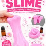 Making bubble gum scented slime