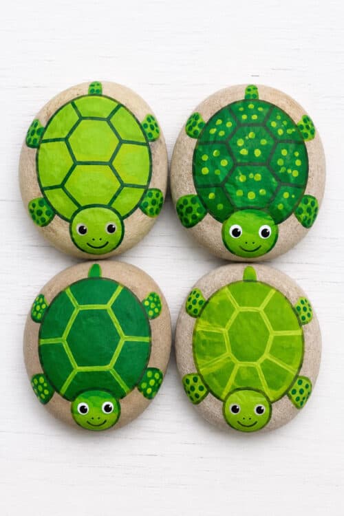 Painted Rock Ideas Turtle Painted Rocks