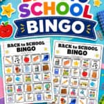 Back to School Bingo Activity