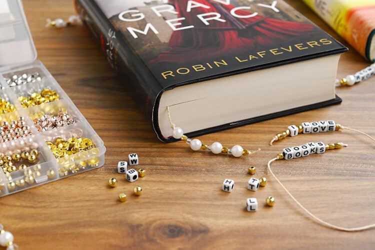 Beaded Bookmarks Beaded bookmark