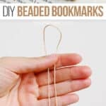 Making a bookmark with cord and beads
