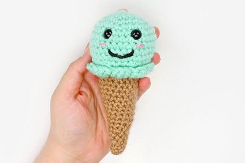 Crochet Ice Cream Cone