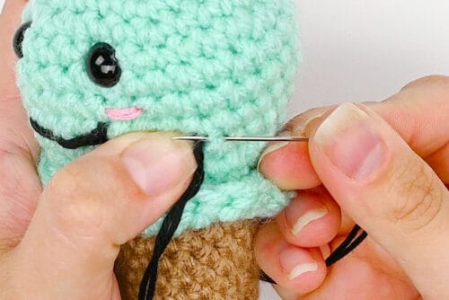 Crochet Ice Cream Cone