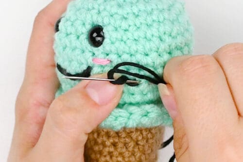 Crochet Ice Cream Cone