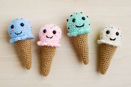 Crochet Ice Cream Cone