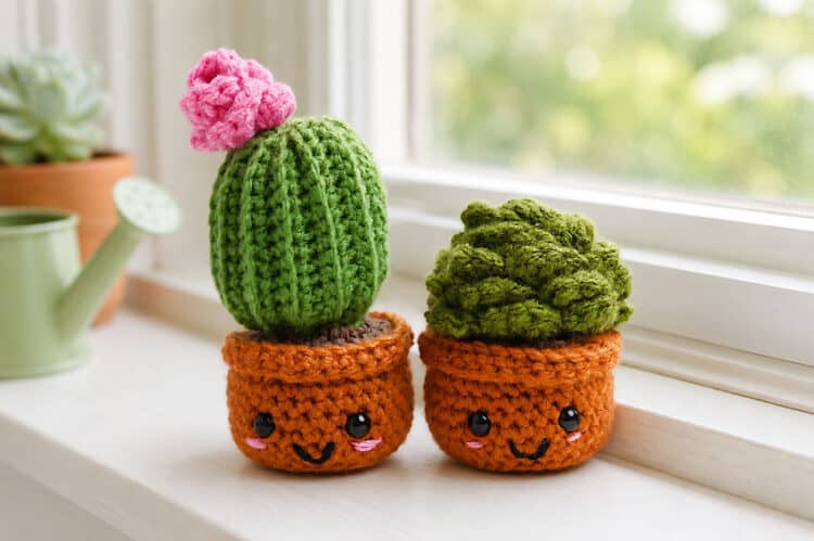 Crochet Succulents Crochet plants