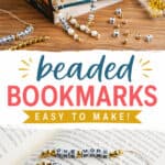 Cute bookmark craft with beads