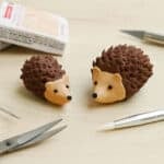 DIY Clay Hedgehog