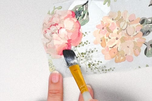Decoupage Shells