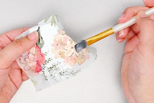 Decoupage Shells