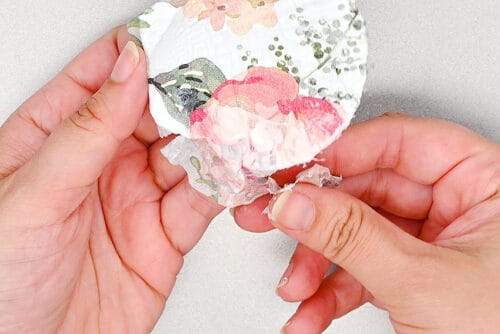 Decoupage Shells