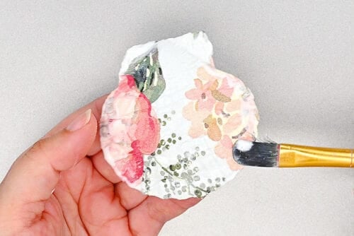 Decoupage Shells