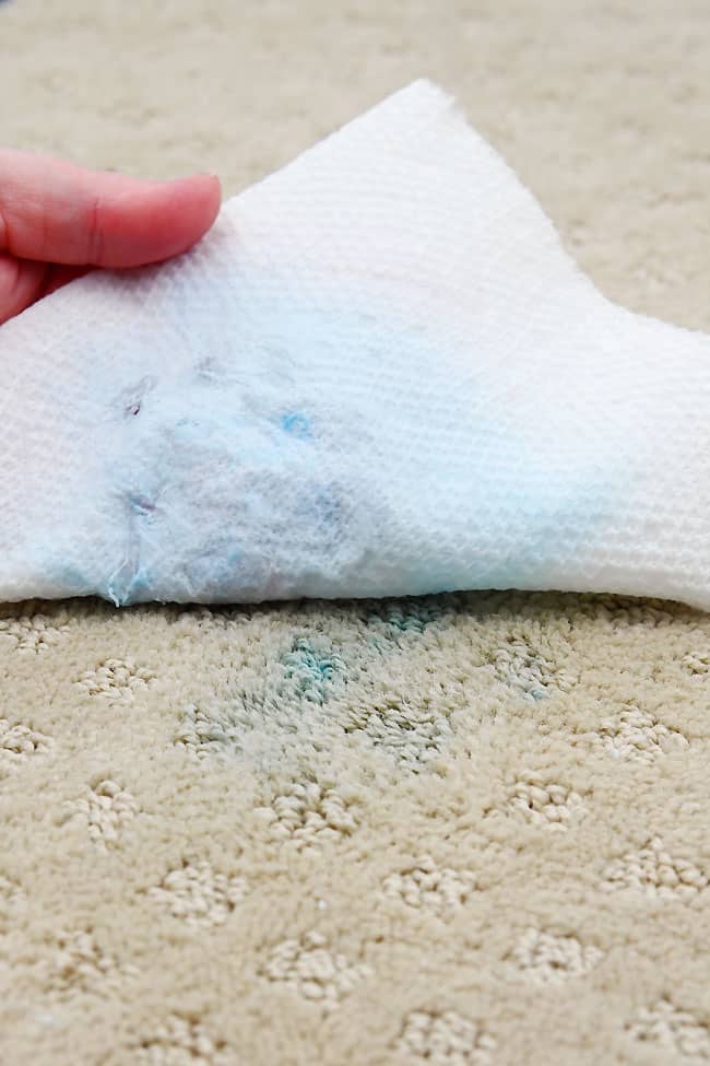 How Do You Get Slime Out of Carpet Lifting last of slime residue from the carpet