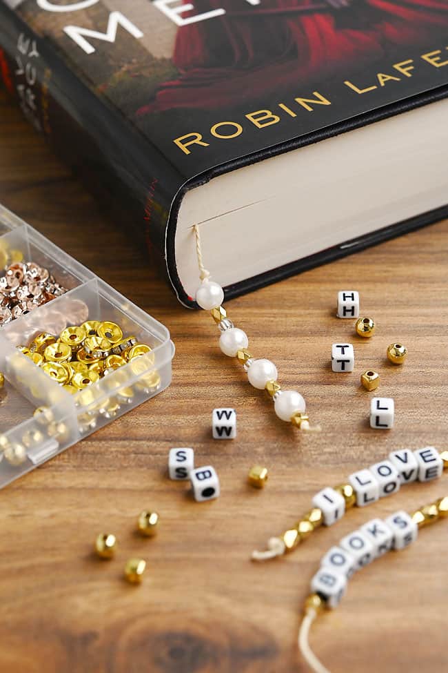 How to Make Beaded Bookmarks DIY beaded bookmarks with craft supplies to make more