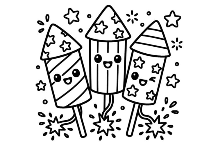 July Coloring Pages Free printable July coloring pages