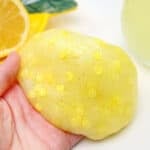Lemon Glitter Slime