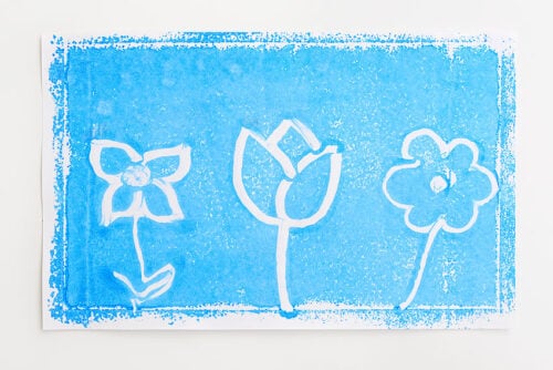 Monoprinting for Kids