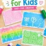Monoprinting kids craft