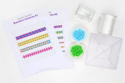 Perler Bead Bracelet Supplies