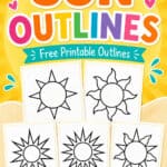Printable Sun Template