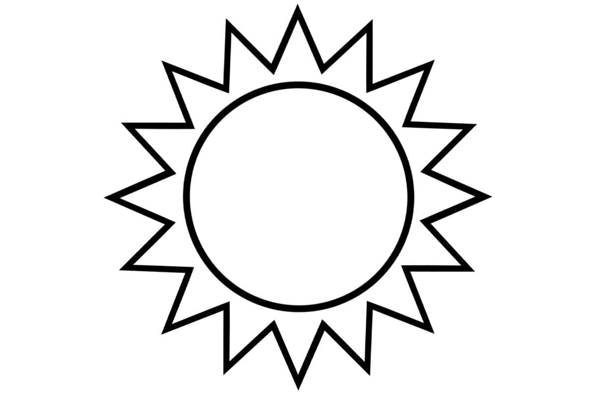 Sun Outline