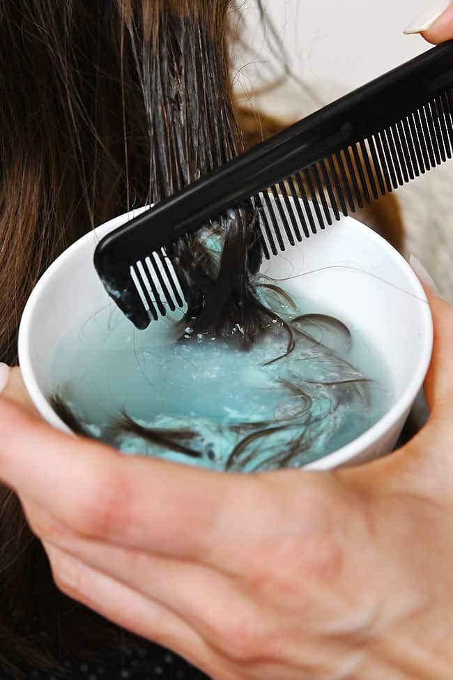 Slime in Hair Using vinegar to remove slime from hair