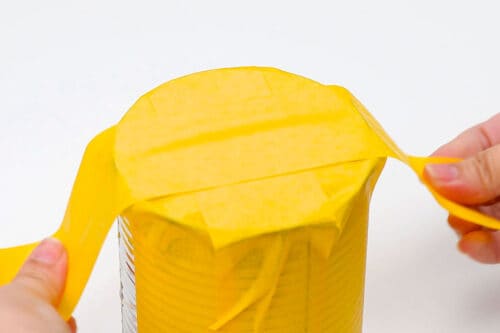 Tin can lanterns