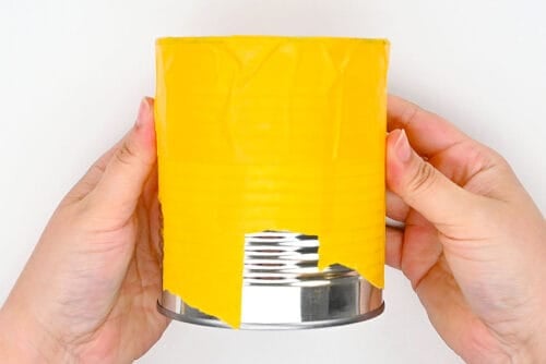 Tin can lanterns