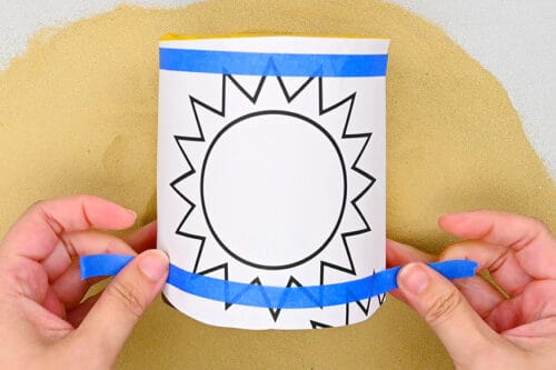 Tin can lanterns