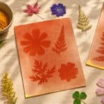 Turmeric Sun Painting