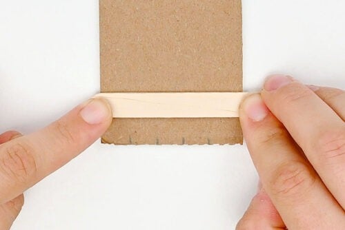 Cardboard Weaving Loom