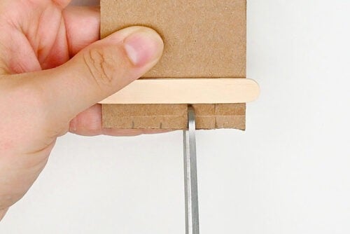Cardboard Weaving Loom