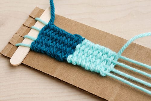 How to Make a Cardboard Weaving Loom