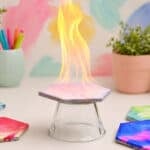 Ceramic Tile Fire Art