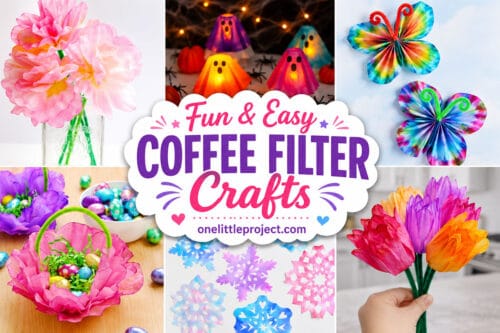 Fun & Easy Coffee Filter Crafts