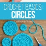 Easy crochet circle basic pattern