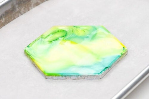 Fire Art Tile Coasters