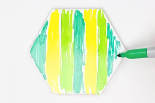 Fire Art Tile Coasters