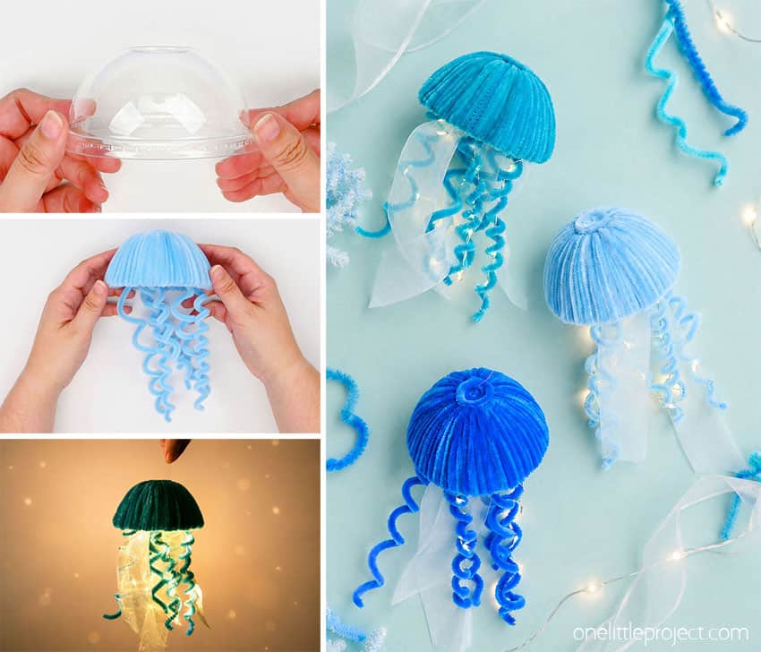 How to Make a Pipe Cleaner Jellyfish DIY pipe cleaner jellyfish