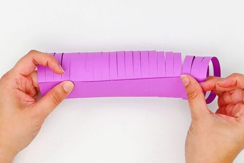 Moving Paper Caterpillar